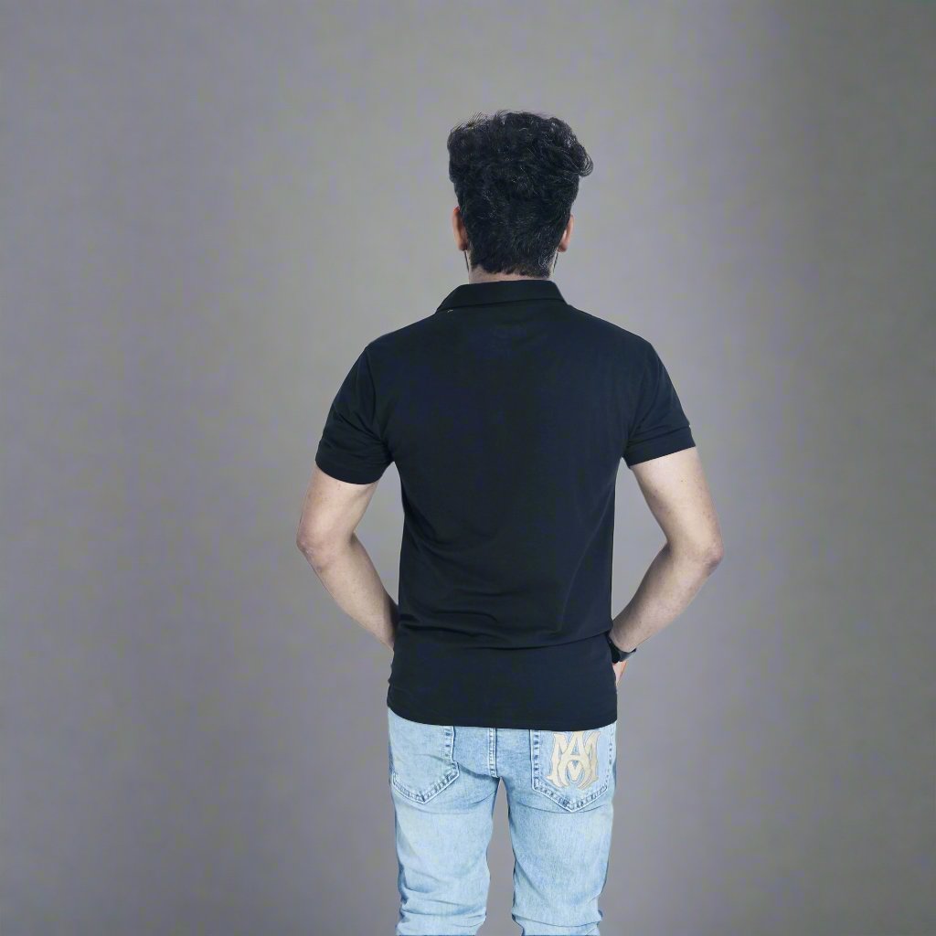 Black - Polo T-Shirt