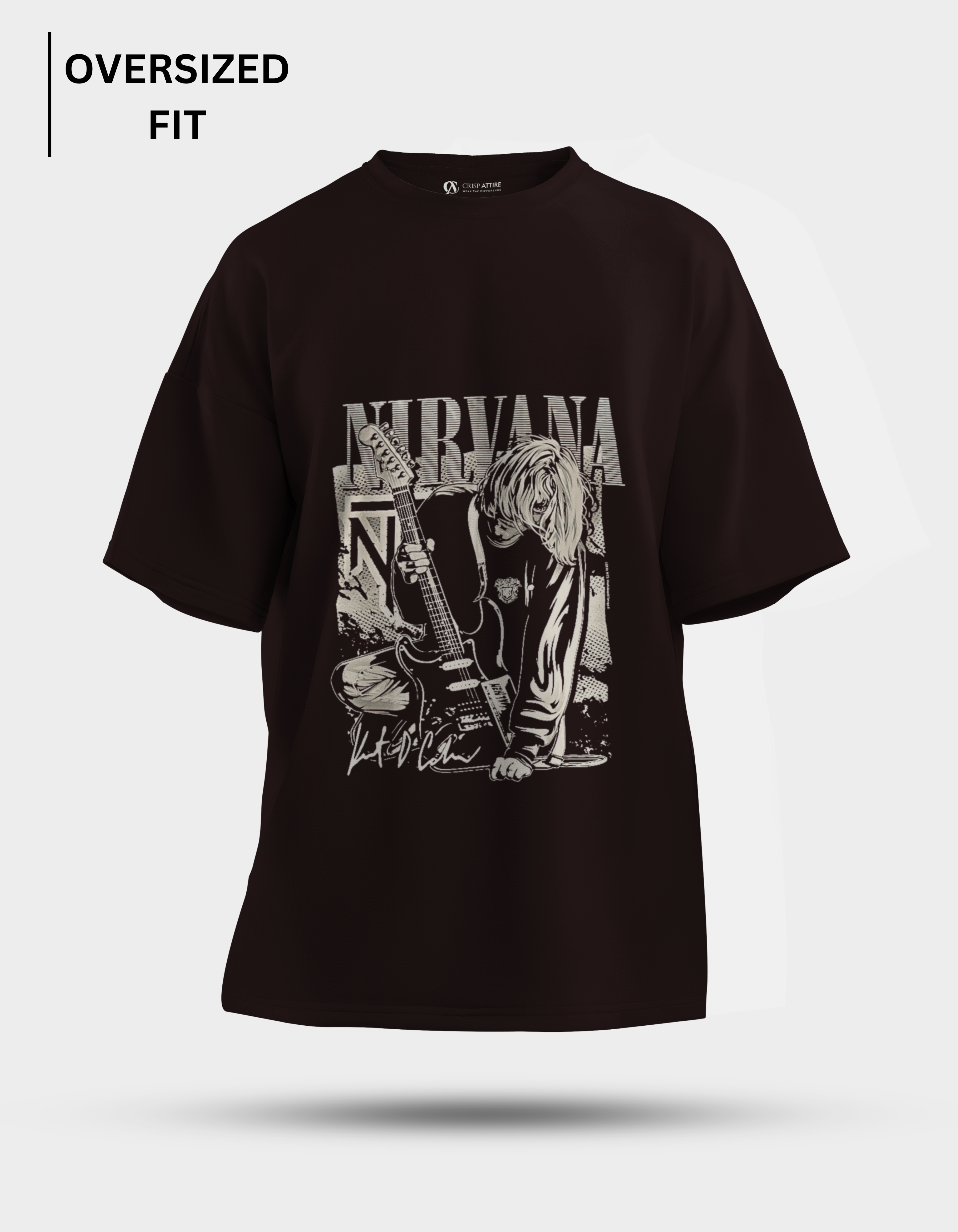 Nirvana - Black Oversized T-shirt