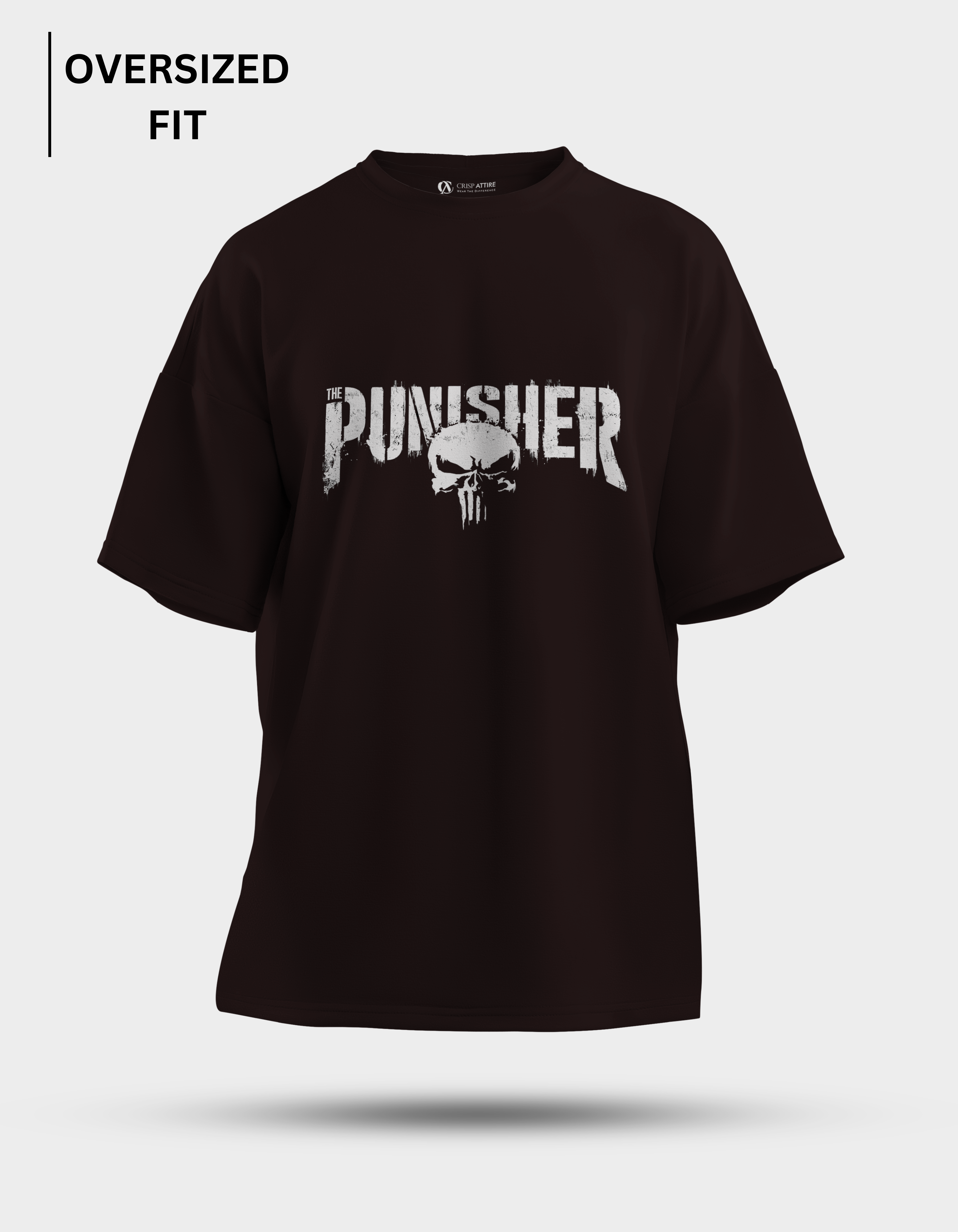 Punisher - Black Oversized T-shirt